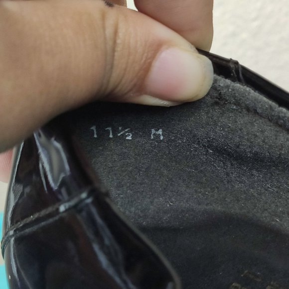 Stuart Weitzman Flats patent leather heels Size 11.5 - Picture 7 of 8